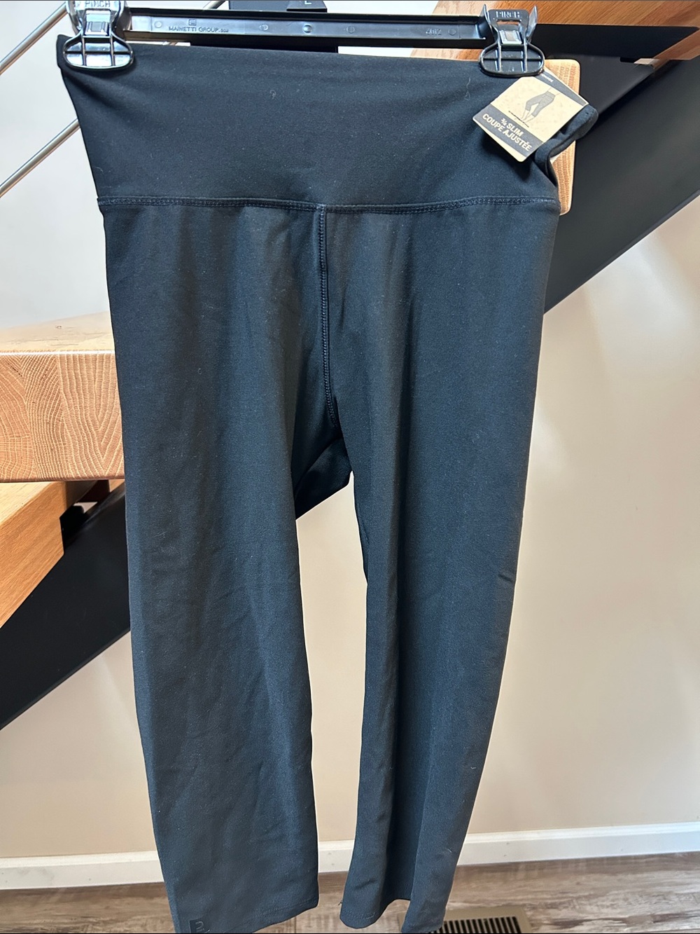 Women's High-Waist Black Leggings - Comfortable Everyday Stretch